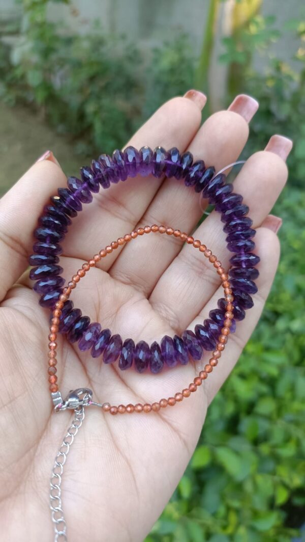 Amethyst Bracelet for Peace, Spiritual Awareness and Stress Relief