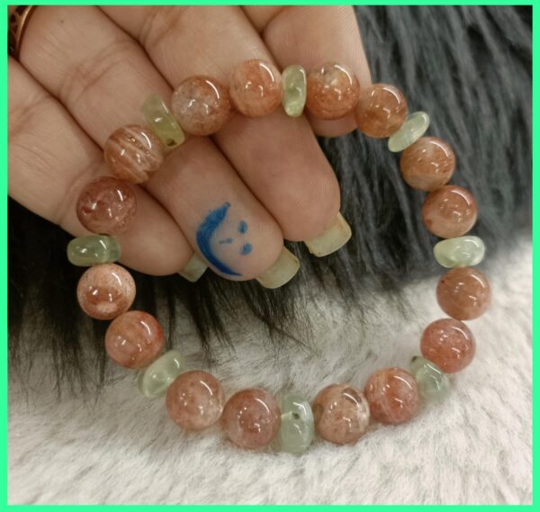 Sunstone Bracelet for Positivity, Personal Power and Emotional Joy