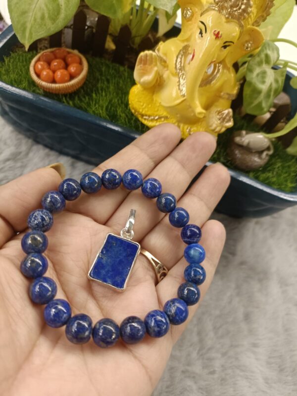 Lapis Lazuli Bracelet for Communication, Inner Wisdom and Spiritual Clarity