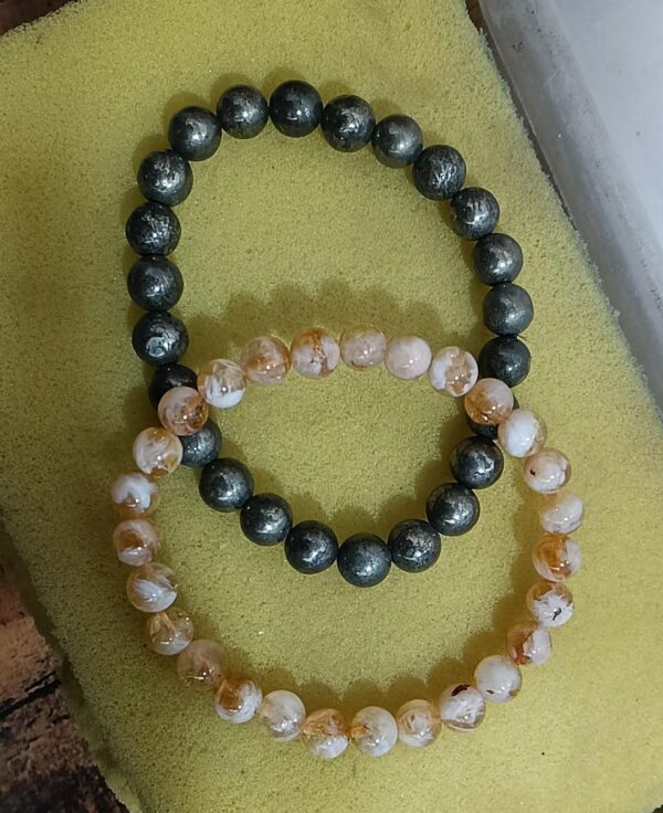 Citrine Bracelet for  Abundance, Success and Positive Manifestation